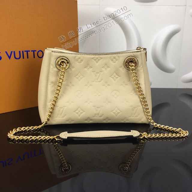 LV包 lv女包 Surene BB手袋 同色Monogram印花 金色鏈式手柄 LV新款鏈條包 LV肩背包  ydh3431